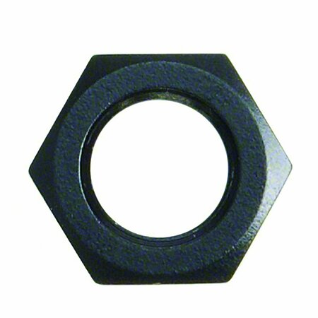 SPEEDFX ADAPTER FITTING Bulkhead Nut 3AN Anodized Black Aluminum Set Of 2 560331BK